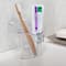 Bath Bliss Clear 2 Compartment Power Locking Suction Caddy